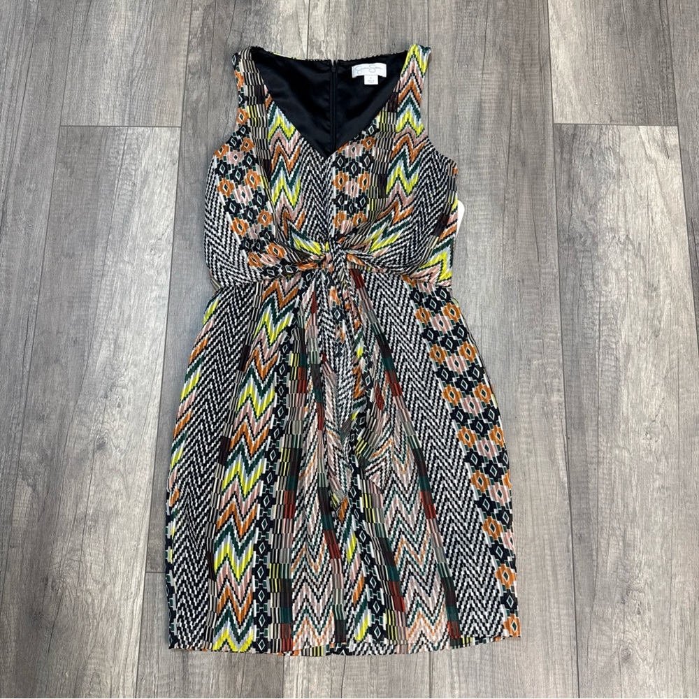 Jessica Simpson Vibrant Chevron Mini Dress